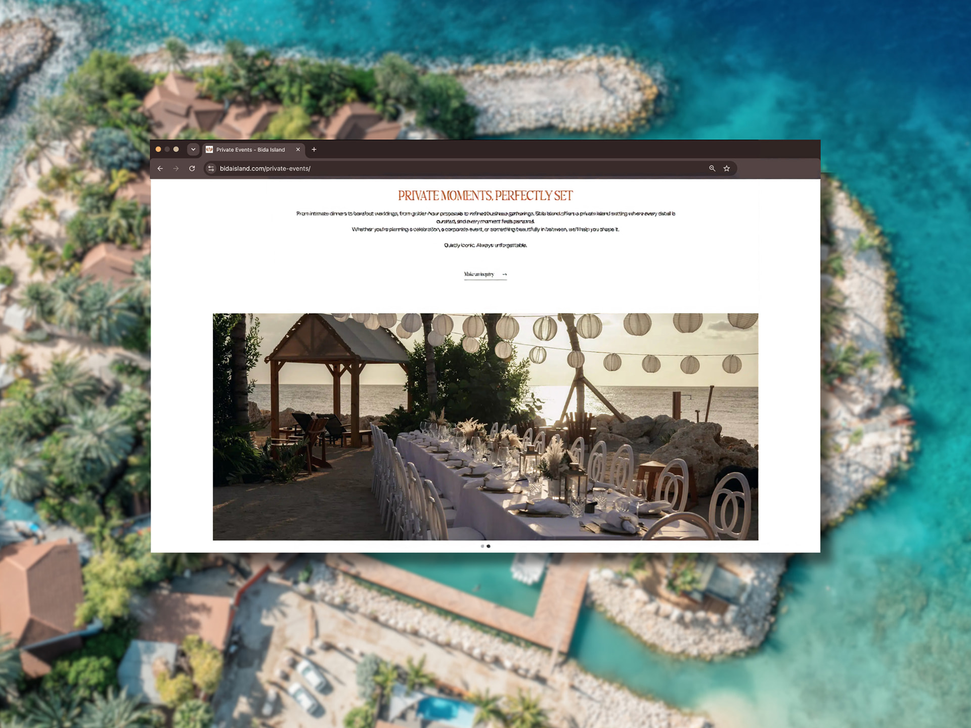 Bida Island — project visual