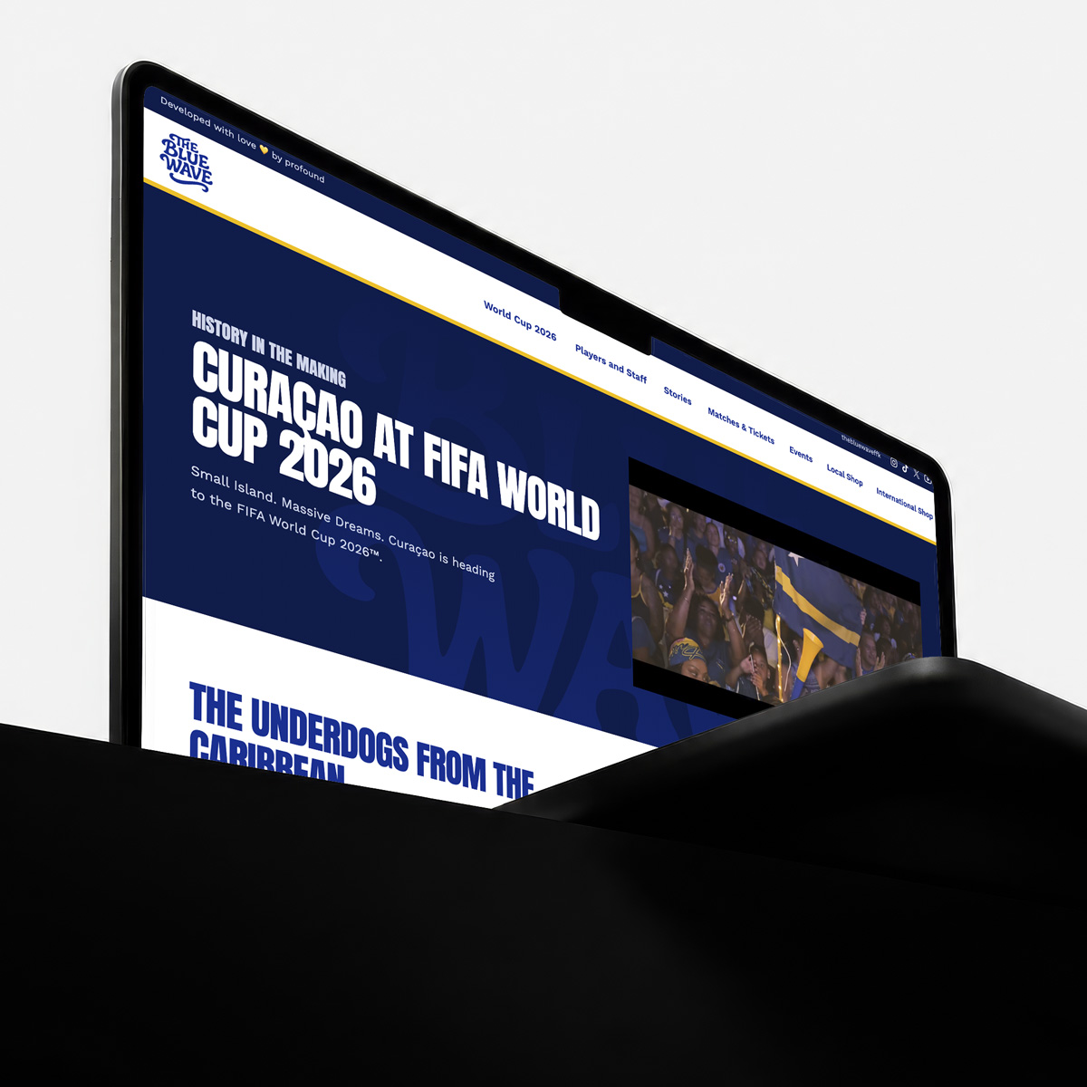 Curaçao at FIFA World Cup 2026 hero on desktop