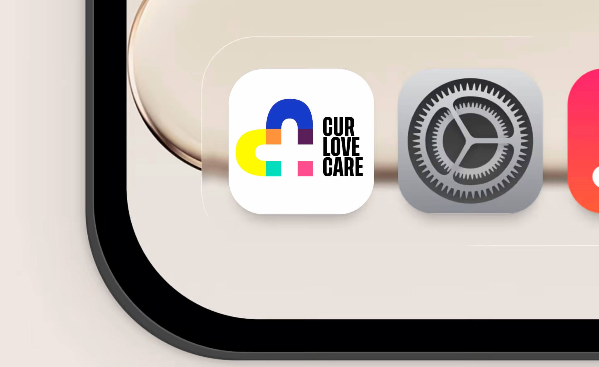 CurLoveCare campaign asset — community moment, frame 1