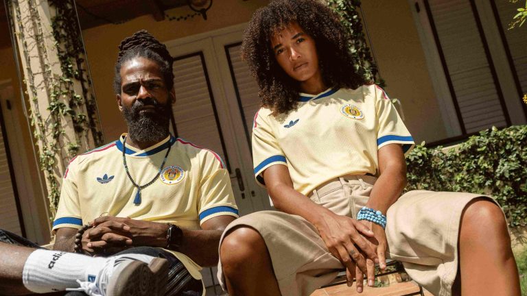 Two People Wearing the Curaçao National Team Away Jersey 2026